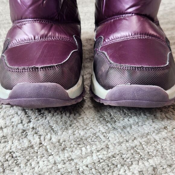 Hobibear womens snow winter boots purple size 40 EU or 8.5-9 US - Picture 4 of 11